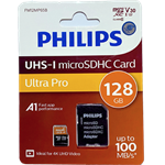 کارت حافظه microSDHC فیلیپس مدل Ultra Pro ظرفیت ۱۲۸ گیگابایت 