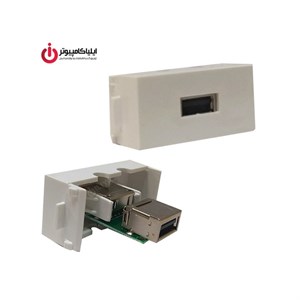 پریز دیواری توکار پورت USB