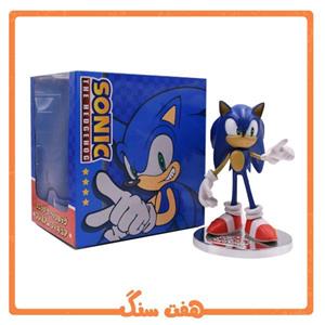 اکشن فیگور سونیک جوجه تیغی 20 سال با سونیک Sonic Action Figure 20th Anniversary