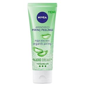 اسکراب نیوا با عصاره ارگانیک برنج ژاپنی و آلوئه‌ورا 75 میل nivea arindirici organik pirinc 75ml