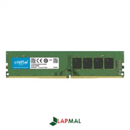 رم دسکتاپ کروشیال با فرکانس 3200 مگاهرتز و حافظه 16 گیگابایت Crucial DDR4 16GB 3200Mhz Single Channel Desktop RAM