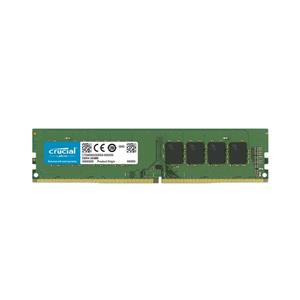 رم دسکتاپ کروشیال با فرکانس 3200 مگاهرتز و حافظه 8 گیگابایت Crucial DDR4 8GB 3200Mhz Single Channel Desktop RAM