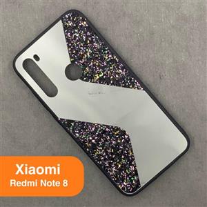 قاب موبایل Redmi Note 8 شیاومی طرح سواروسکی موج دار اینه و نگین 