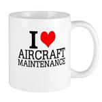 ماگ مهندسی پرواز طرح I Love aircraft maintenance