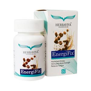 کپسول انرژی زا انرژیفیکس هرباویوا - 60 عددی Herbaviva Energifix - 60 Capsules