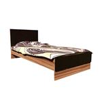 تخت خواب یک نفره وینه چوب مدل لکسوس