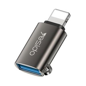 تبدیل USB به لایتنینگ یسیدو مدل GS14 Yesido To Lightning OTG Adapter 