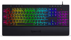 کیبورد بازی ردراگون  مدل Shiva K512 Redragon Shiva K512 RGB With Membra