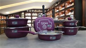 سرویس قابلمه 15 پارچه طرح ایتالیا B ام جی اس