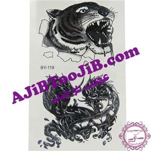 برچسب تتو حیوانات وحشی 