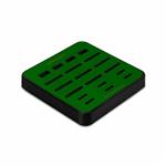 MAHOOT Digital Storage Organizer Metallic_Green-496 For USB-SD Card