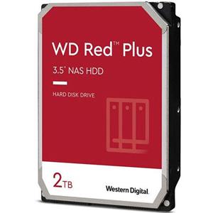 هارددیسک اینترنال وسترن دیجیتال مدل RED PLUS WD20EFZX ظرفیت 2 ترابایت HDD Western Digital 2TB WD Red Plus