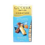 شکلات بار کارامل نمکی گودیوا 8 عددی (godiva) 90 گرمی