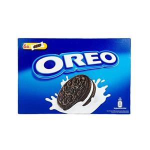 بیسکوییت کرم وانیل جعبه ای 6 عددی اورئو (oreo) 228 گرمی