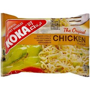 نودل با طعم مرغ کوکا (koka) 85 گرمی