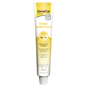 خمیر مالت گربه بیوتین جیم کت با طعم پنیر GimCat Cheese Biotin Paste وزن 50 گرم کد 40244