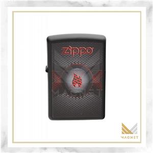 فندک زیپو کد 218 Ci403728 RED METALLIC FLAME ZIPPO