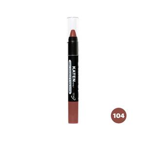 رژ لب مدادی کاتن مدل Katen Velvet And Matte شماره 104