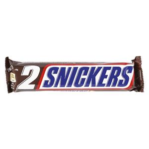 شکلات مغزدار با مغز بادام زمینی و فندق 2 عددی اسنیکرز (snickers) 81 گرمی