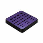 MAHOOT Digital Storage Organizer Matte_BlueBerry-496 For USB-SD Card