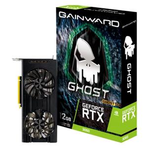 VGA GainWard Ghost RTX3060 12GB GDDR6 LHR کارت گرافیک گینوارد گاست ۳۰۶۰ ۱۲گیگابایت