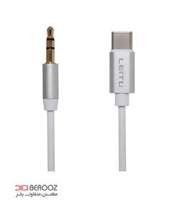 کابل تبدیل USB-C به AUX لیتو مدل LC-C7 طول 1 متر