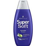 شامپو مردانه Schwarzkopf مدل Super Soft  میل۴۰۰ 