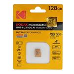 کارت حافظه KODAK کلاس U3 10 سرعت 100MB/S ظرفیت 128 گیگابایت