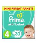 پوشک پریما پمپرز ترک اونتاژ سایز 4 (30تایی) Prima Pampers