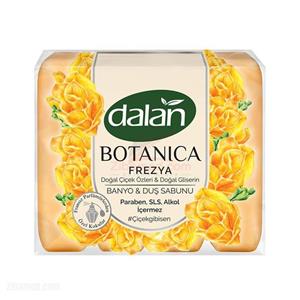 صابون استحمام دالان Dalan Botanica با رایحه گل فریزیا بسته 4 عددی 150 گرمی 