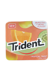 ادامس trident تریدنت جعبه فلزی با طعم پرتقال و کیوی 35 گرمی