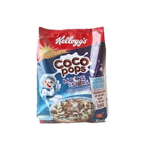 کورن فلکس ماه و ستاره با طعم های شکلات و موز کوکوپوپس کلاگز (kelloggs) 360 گرمی