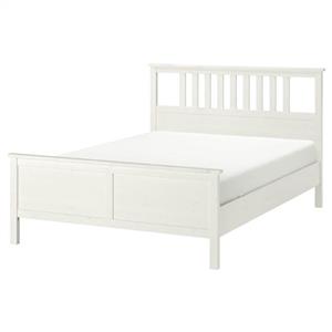 تخت‌خواب دو نفره ایکیا 160 HEMNES/LONSET سفید