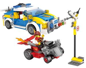 لگو ماشین پلیس برند KAZI کد KY67270