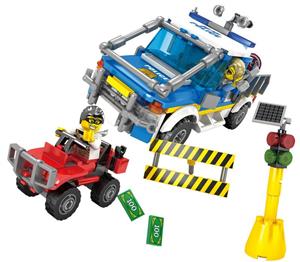 لگو ماشین پلیس برند KAZI کد KY67272