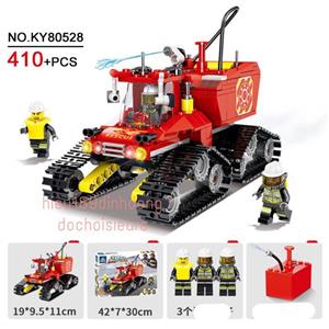 لگو ماشین آتش نشانی CITY FIRE برند KAZI کد KY80528