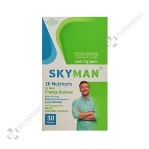 قرص اسکای من 30 عدد ویت اسکای Sky Man Tablets