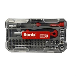 کیت سری پیچ گوشتی و بکس رونیکس مدل RH-2717