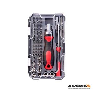 کیت سری پیچ گوشتی و بکس رونیکس مدل RH-2717