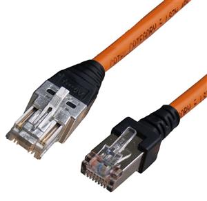 پچ کورد نگزنس Cat6 UTP LSZH طول 5 متر Nexans Patch cable 5m Network Cable