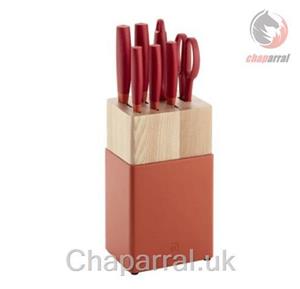 ست چاقو آشپزخانه 8 پارچه زولینگ آلمان ZWILLING Messerblock Set Now S 8tlg. blau