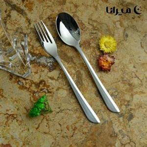 سرویس قاشق و چنگال ۳۰ نفره دسته مات مدل ورونیکا برند رزنباخ 