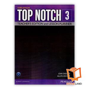کتاب معلم Top Notch 3 3rd انتشارات Pearson