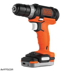 دریل شارژی بلک اند دکر 12 ولت Drill Black And Decker 12V BD12S1
