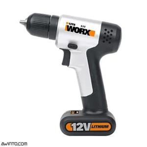 دریل شارژی 12 ولت ورکس 9000 دور Worx rechargable Drill WX120.1