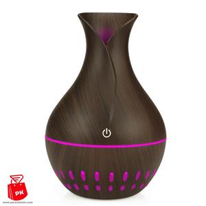 بخور سرد طرح کوزه Ultrasonic  Ultrasonic Aroma Diffuser 300 ml Soft Wood