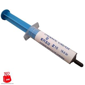 خمیر سیلیکون سرنگی نقره ای ENZO Z16 16g