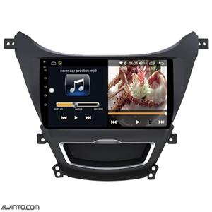 پخش فابریک خودرو و مانیتور ماشین هیوندا النترا 2015 آندرویدی Hyundai Elantra 2015