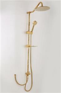 دوش حمام طلایی مدل یونیورست برند تیرگان