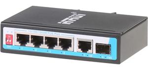 سوئیچ شبکه صنعتی 4 پورت POE اچ ار یو ای HRUI HR500-AFG-411S